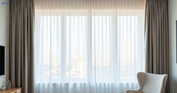 Freshly steam cleaned curtains in banksia-nsw QLD